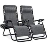 Best Choice Products Set of 2 Zero Gravity Lounge Chairs